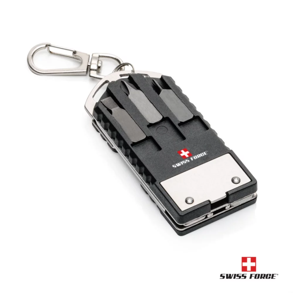 Swiss Force® Multi Tools Keyring - Black