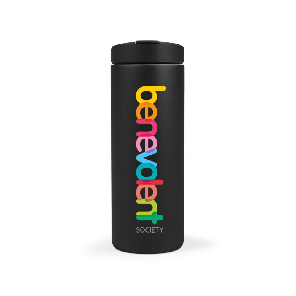 MiiR® Vacuum Insulated Travel Tumbler - 16 Oz. - Black Powder