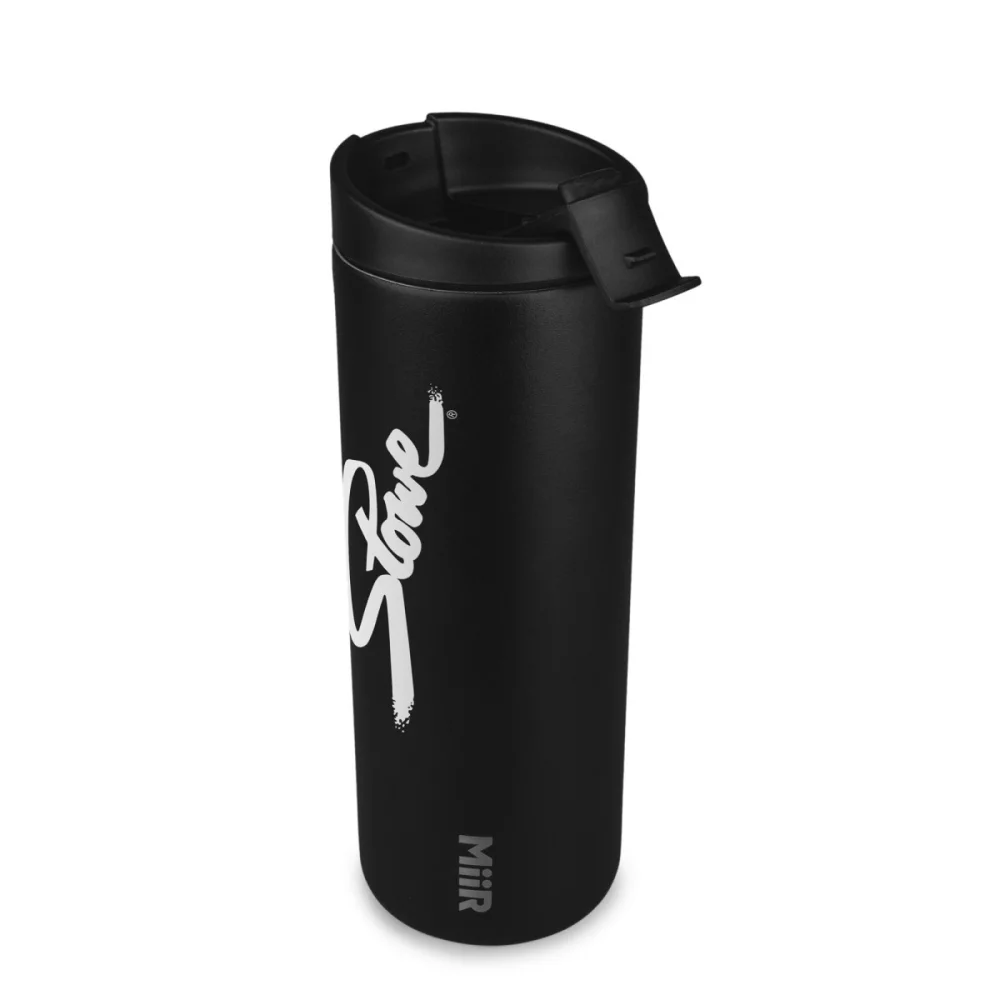 MiiR® Vacuum Insulated Travel Tumbler - 16 Oz. - Black Powder