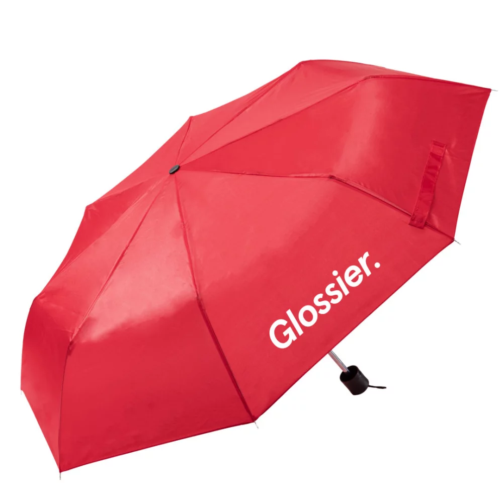 Le parapluie compact - rouge