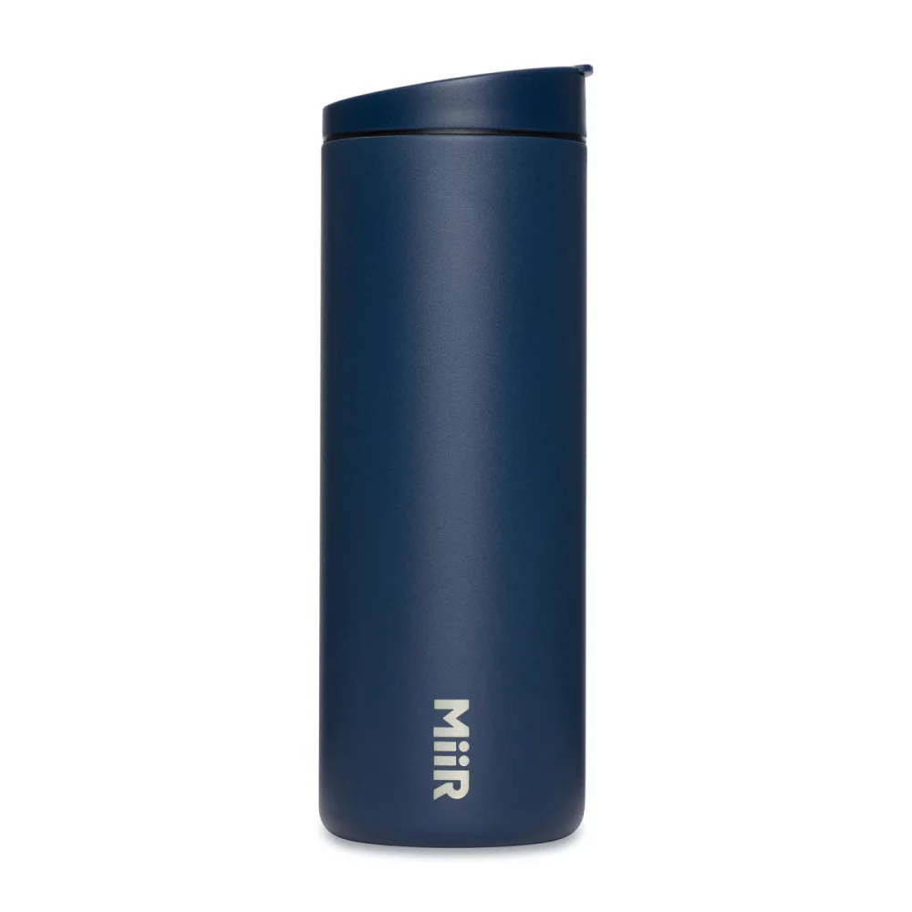 Gobelet de voyage isolé sous vide MiiR® - 16 oz - Bleu Tidal