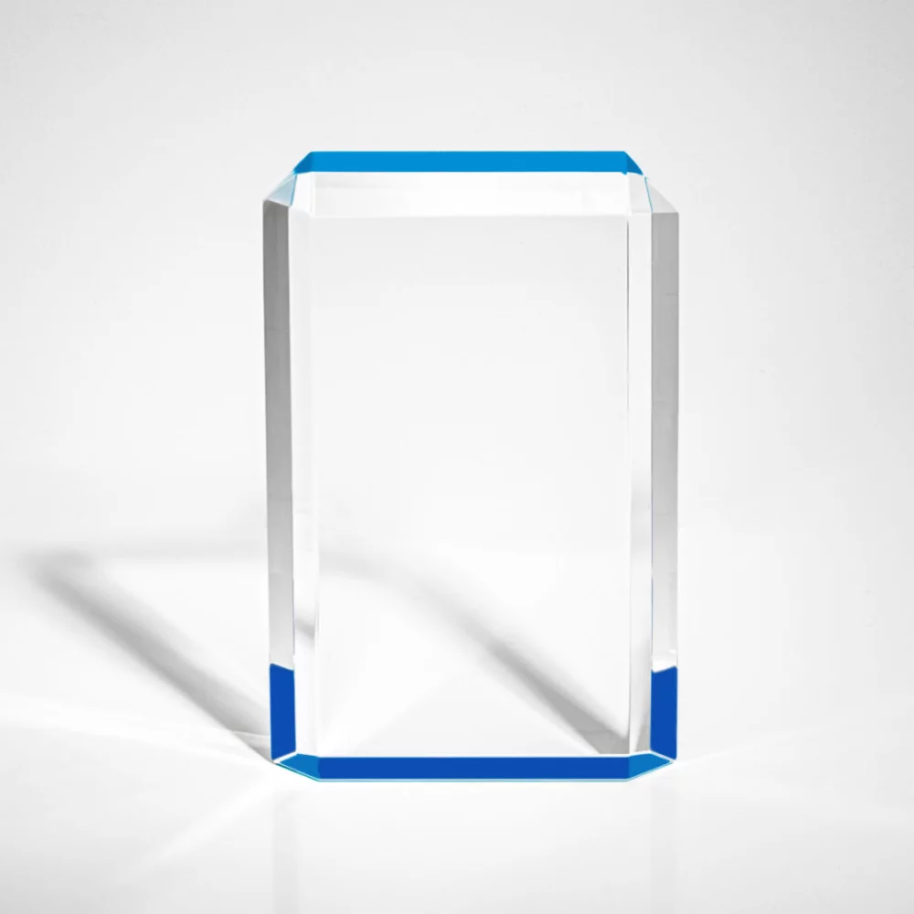 VividPrint™ Award - Paragon Acrylic/Blue 7½"