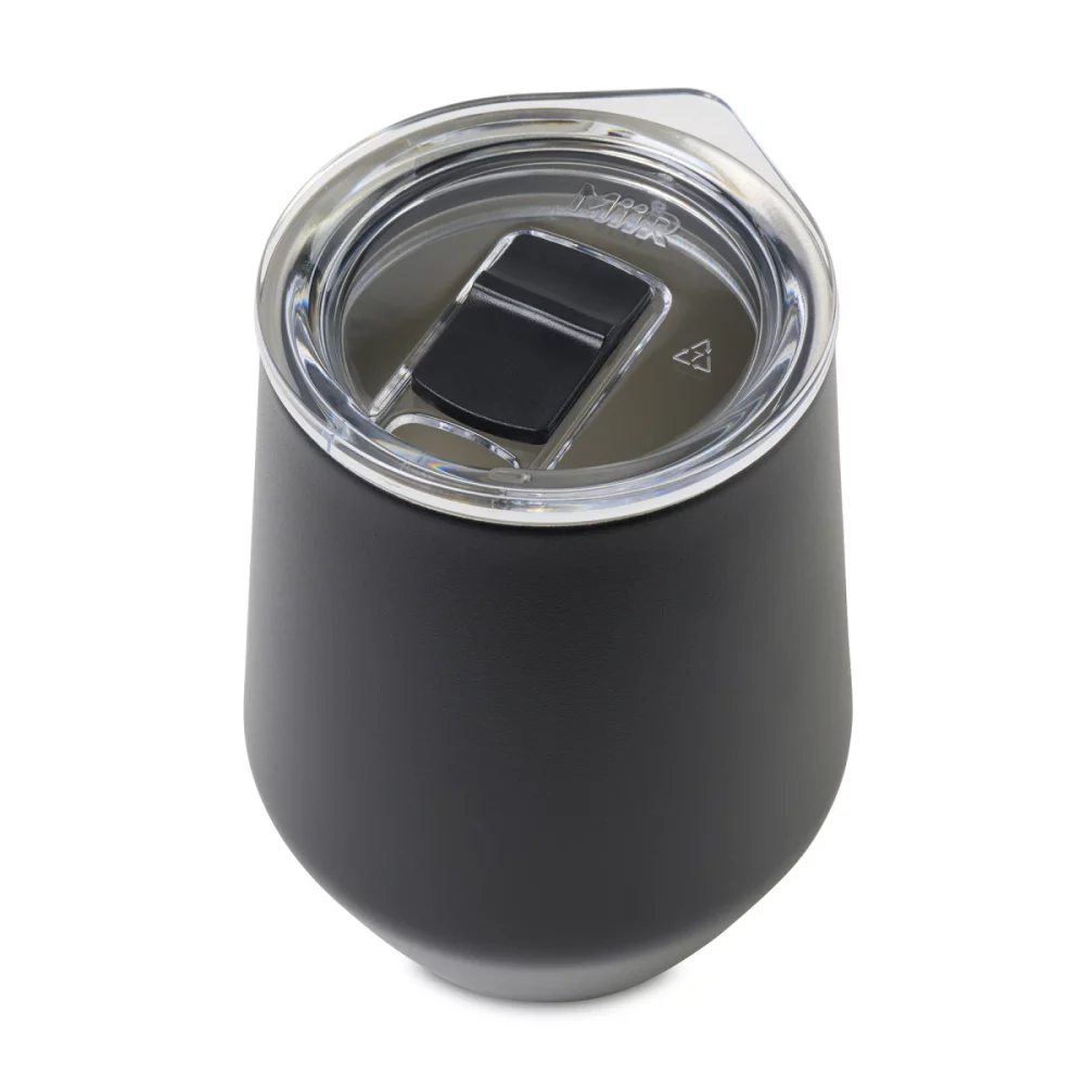 MiiR® Vacuum Insulated Wine Tumbler - 10 Oz. - Black Powder
