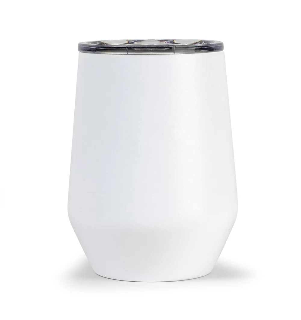 MiiR® Vacuum Insulated Wine Tumbler - 10 Oz. - White Powder
