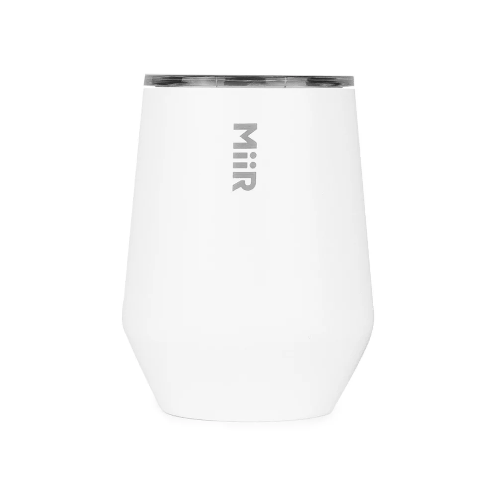 MiiR® Vacuum Insulated Wine Tumbler - 10 Oz. - White Powder