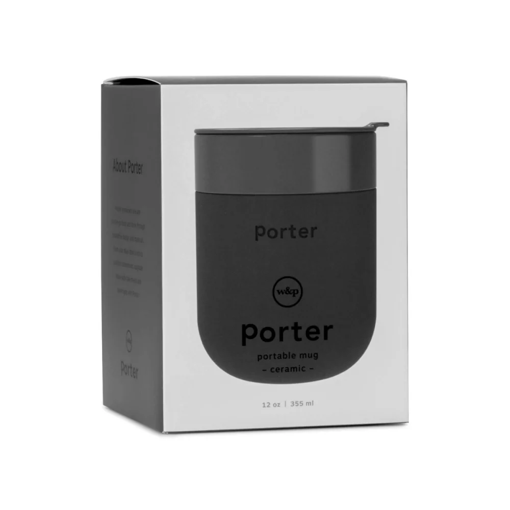W&P Porter Mug - 12 Oz. - Charcoal
