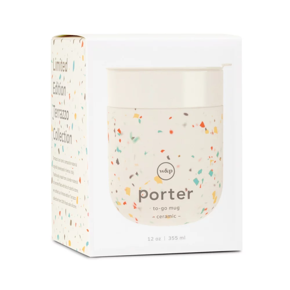 Mug W&P Porter - 12 oz. - Terrazzo crème
