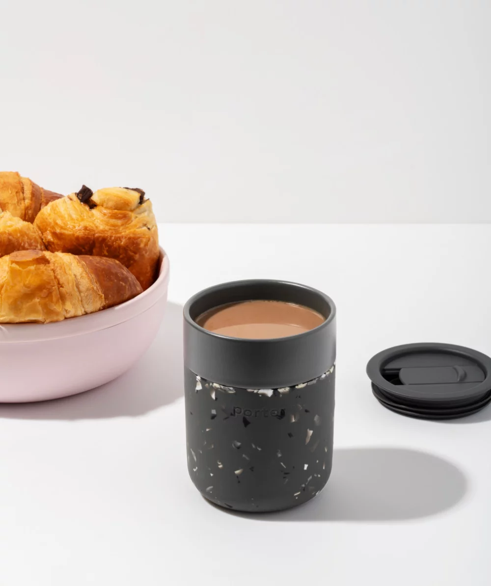 W&P Porter Mug - 12 Oz. - Charcoal Terrazzo