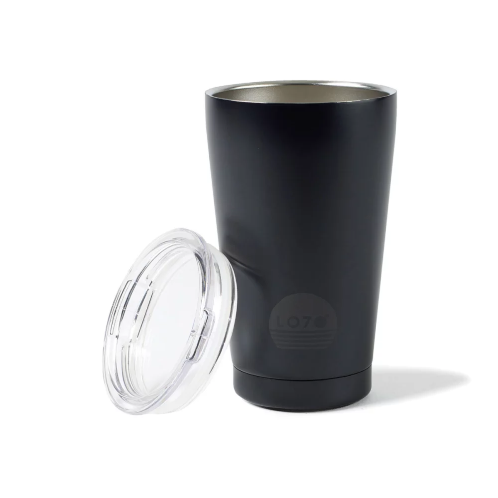 Gobelet isotherme double paroi Aviana™ Peak - 16 oz - noir mat