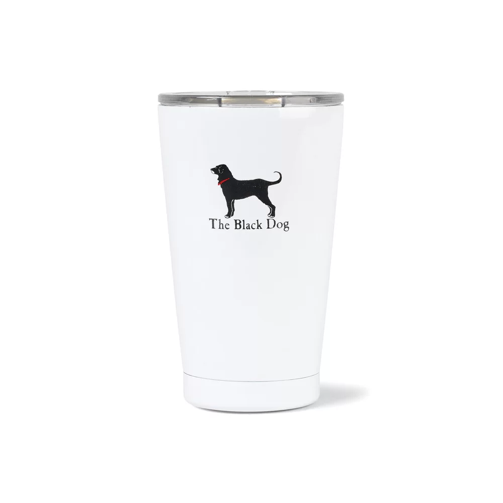 Gobelet isotherme double paroi Aviana™ Peak - 16 oz - Blanc opaque brillant