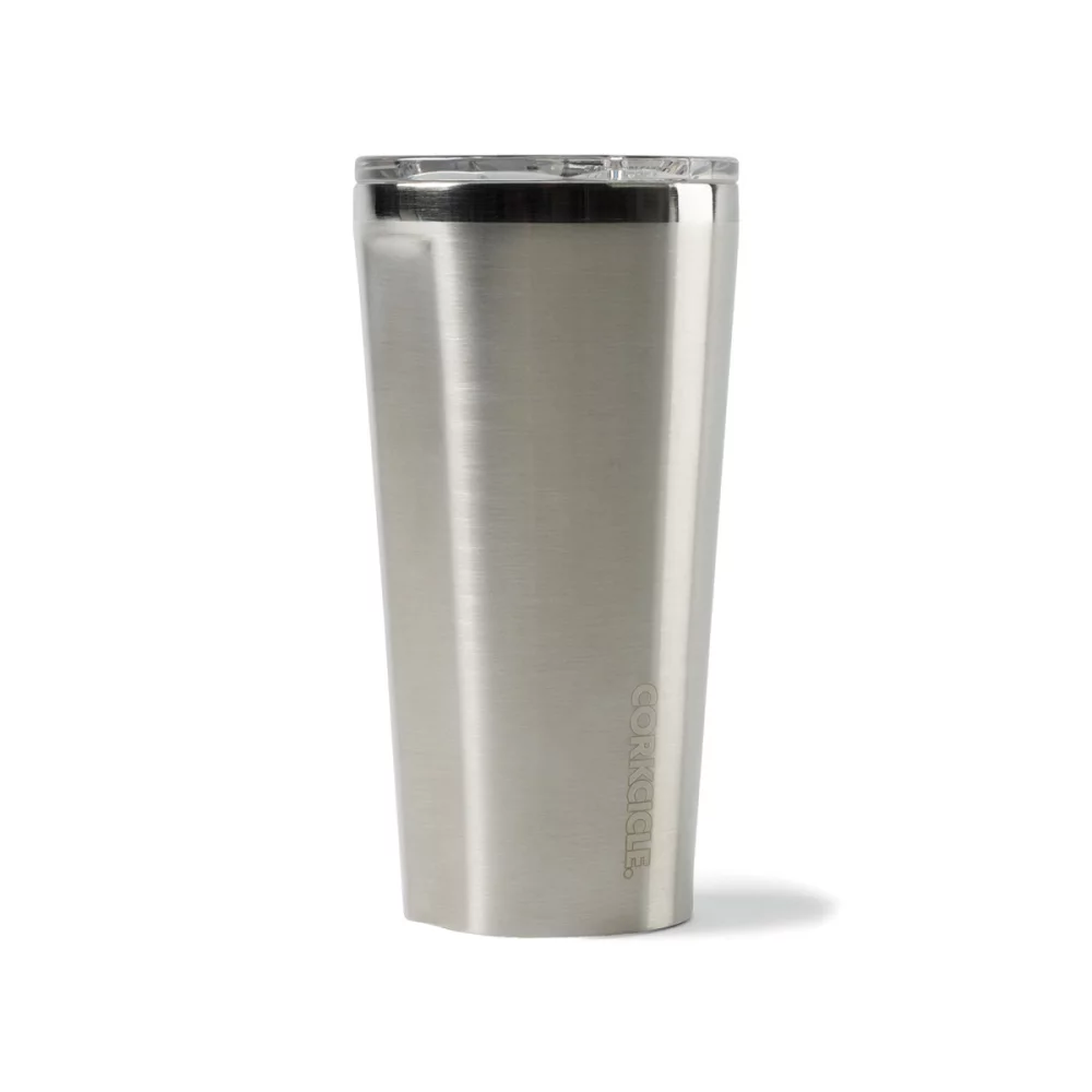 CORKCICLE® Tumbler - 16 Oz. - Brushed Steel
