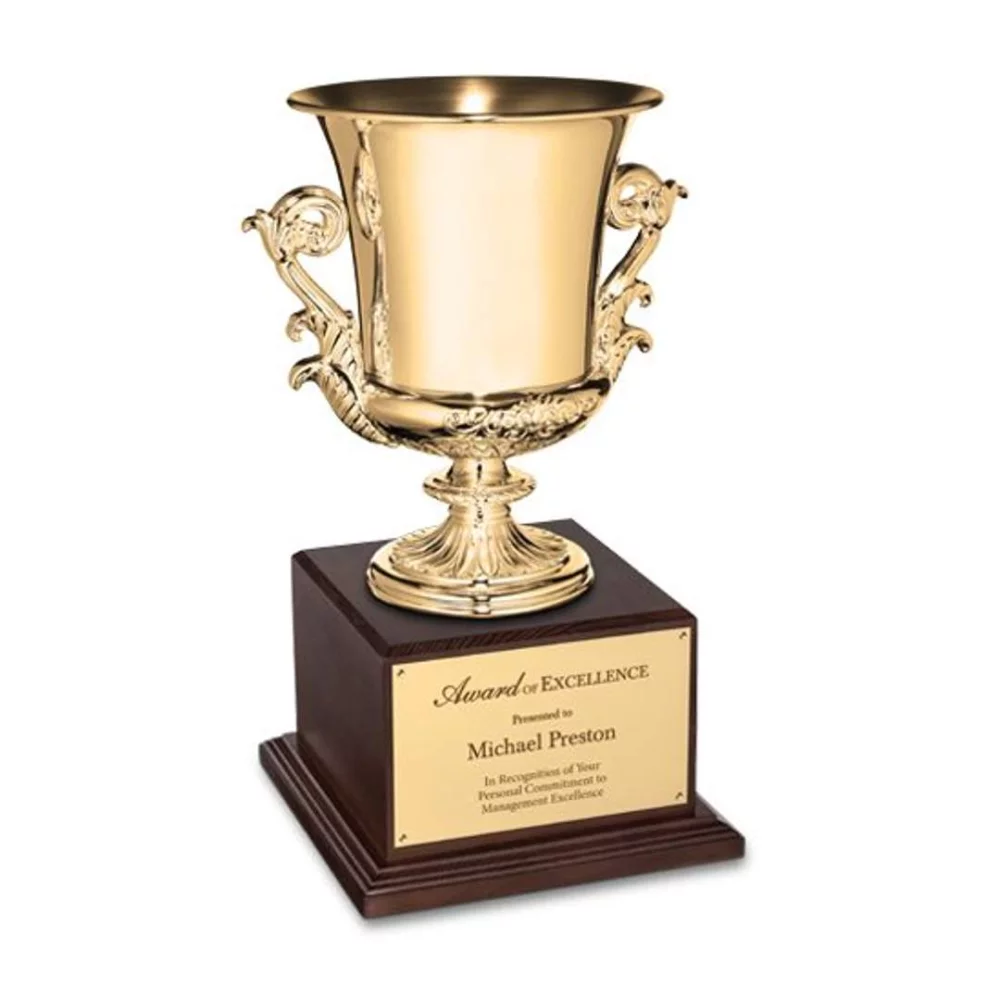 Coupe du prix - Or 24 carats 17¾"