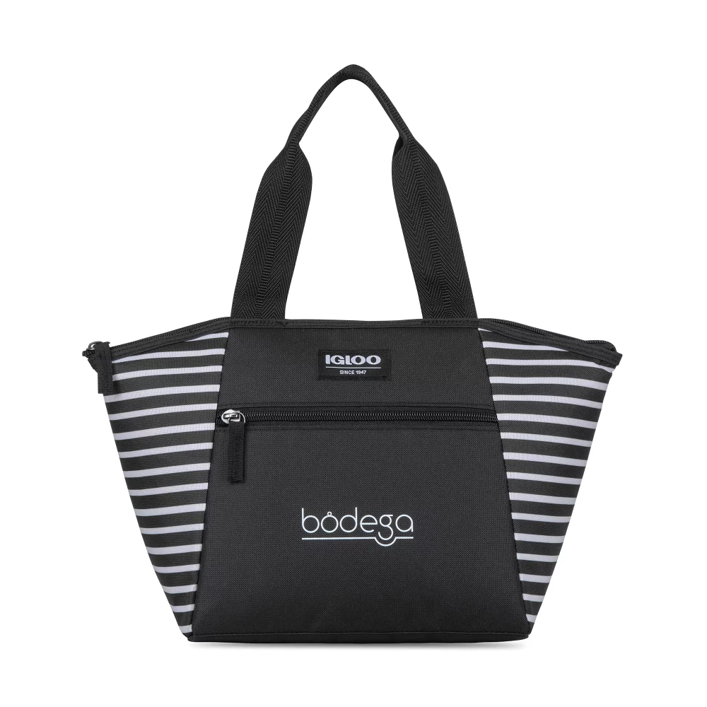 Igloo® Mini Essential Lunch Cooler - Black & White Stripes