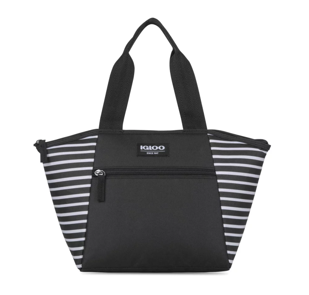 Igloo® Mini Essential Lunch Cooler - Black & White Stripes