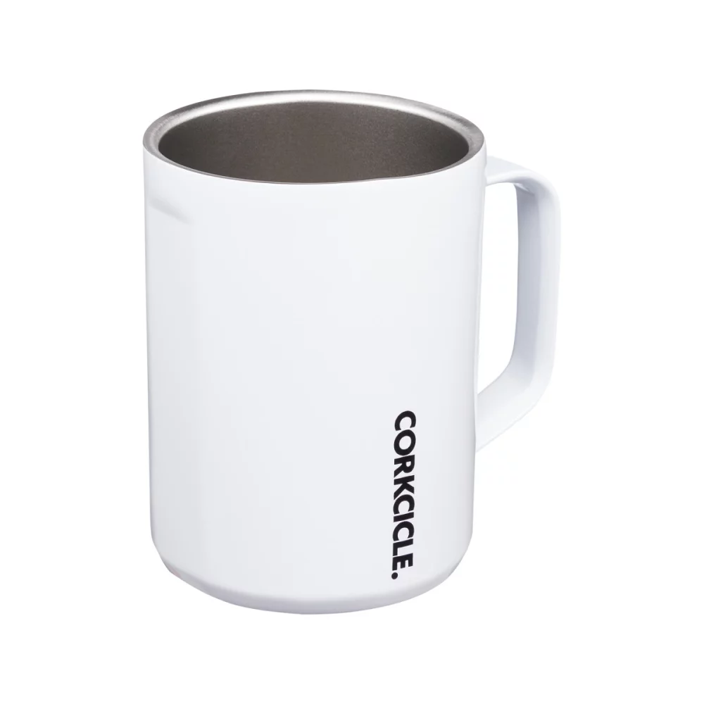 CORKCICLE® Coffee Mug - 16 oz. - Gloss White