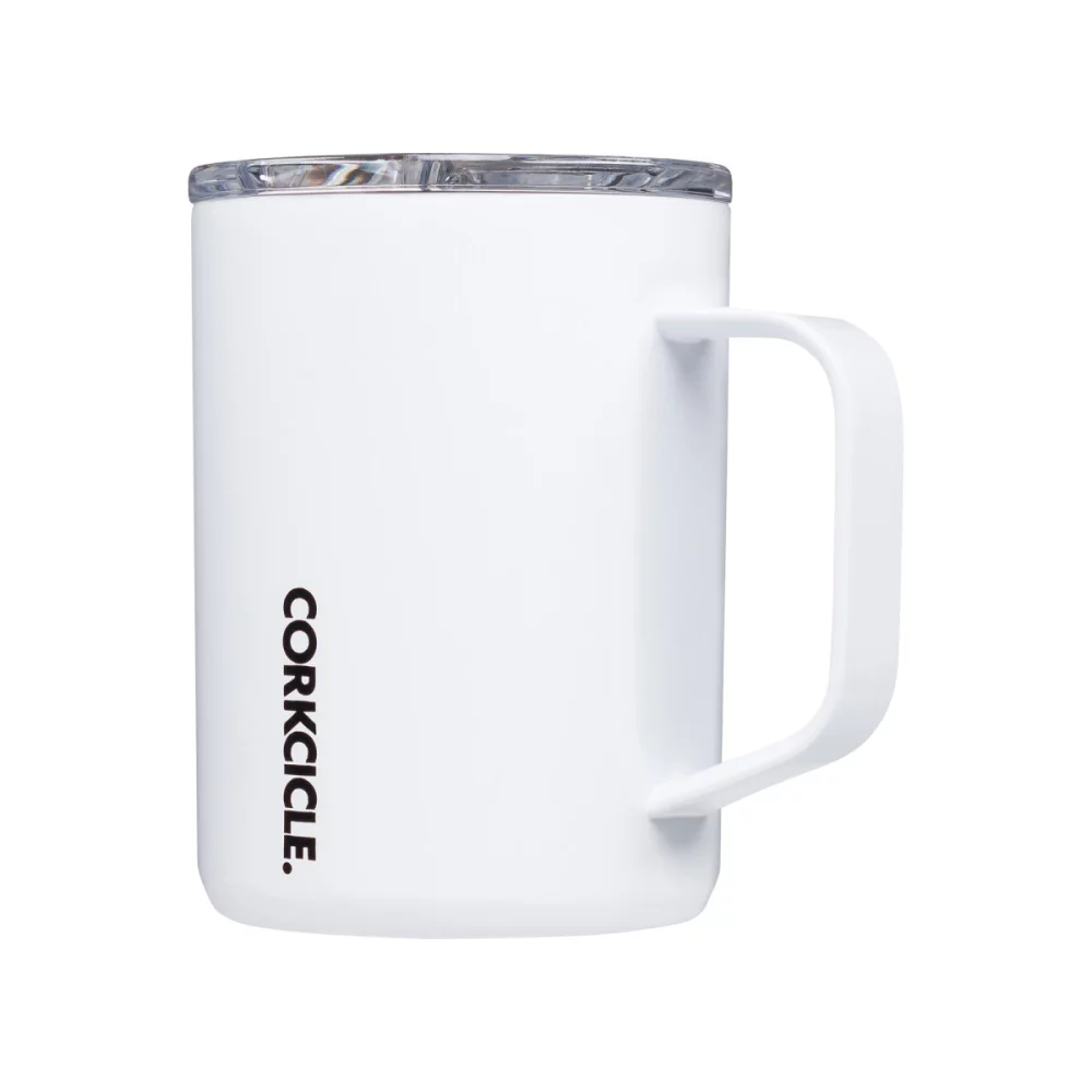 CORKCICLE® Coffee Mug - 16 oz. - Gloss White