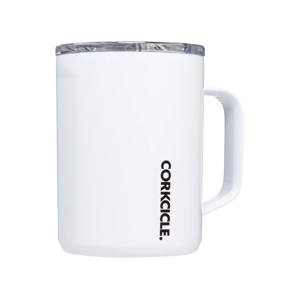 CORKCICLE® Coffee Mug - 16 oz. - Gloss White