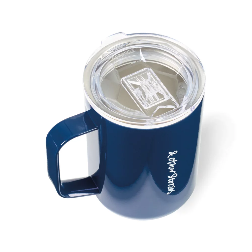 Tasse à café CORKCICLE® - 16 oz. - Bleu marine brillant