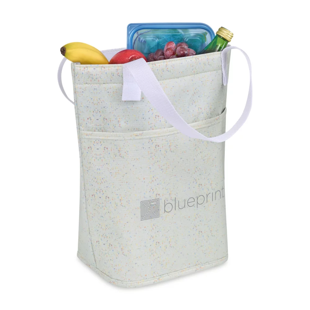Sami Mini Tote Cooler - Linen Flecks