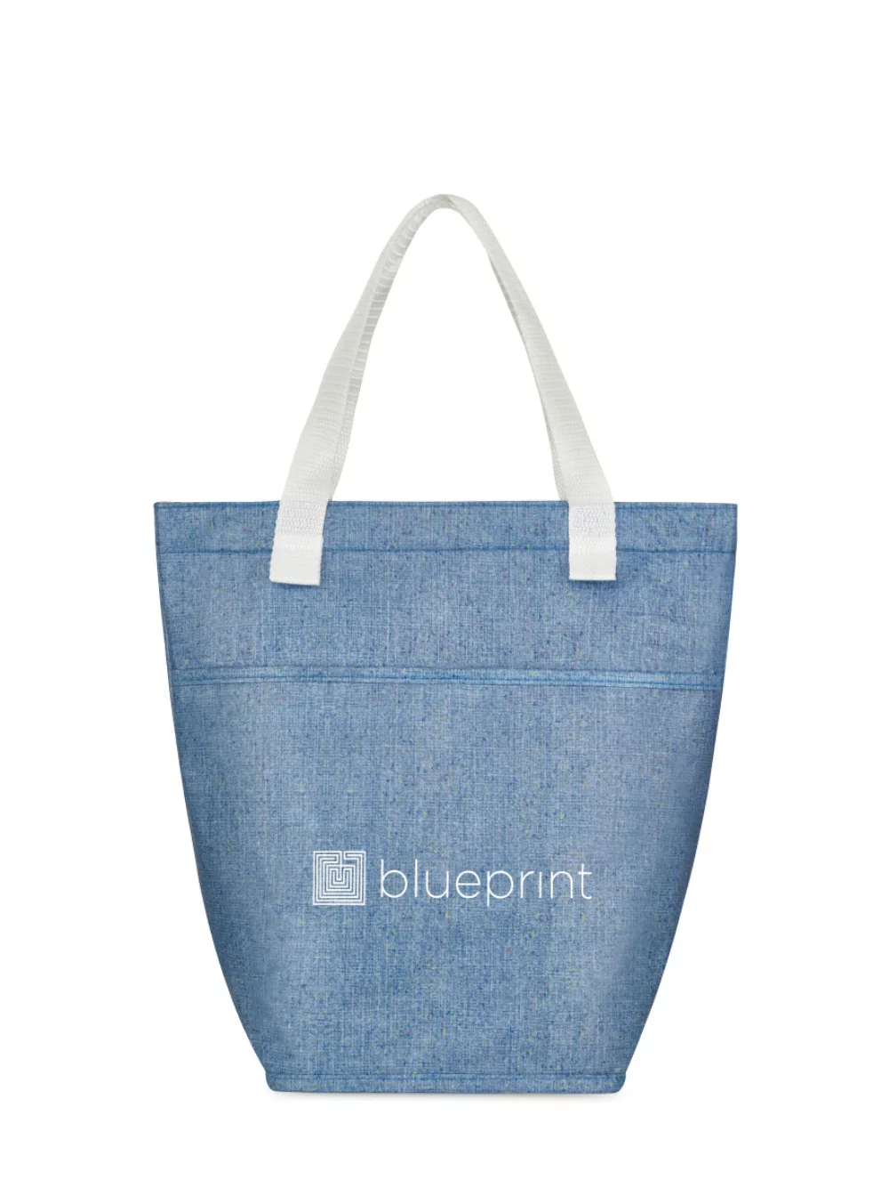 Sami Mini Tote Cooler - Denim Flecks