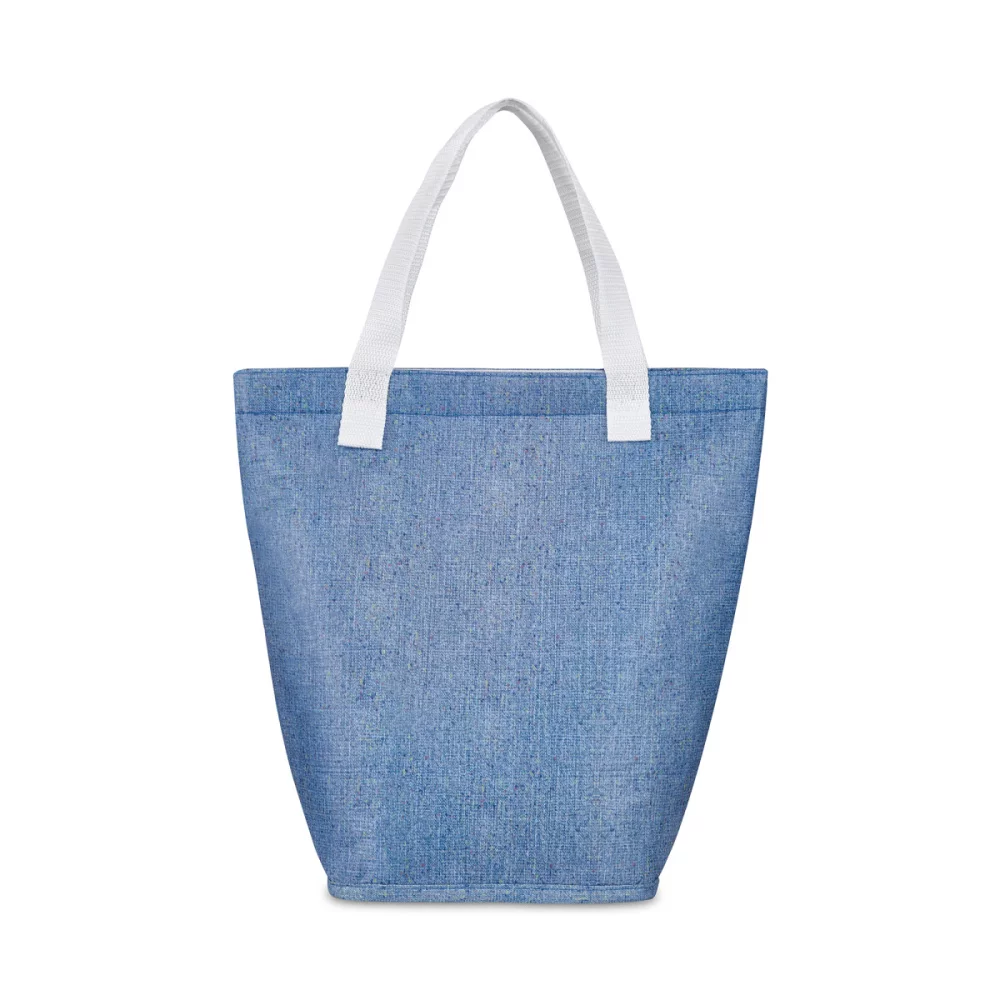 Sami Mini Tote Cooler - Denim Flecks