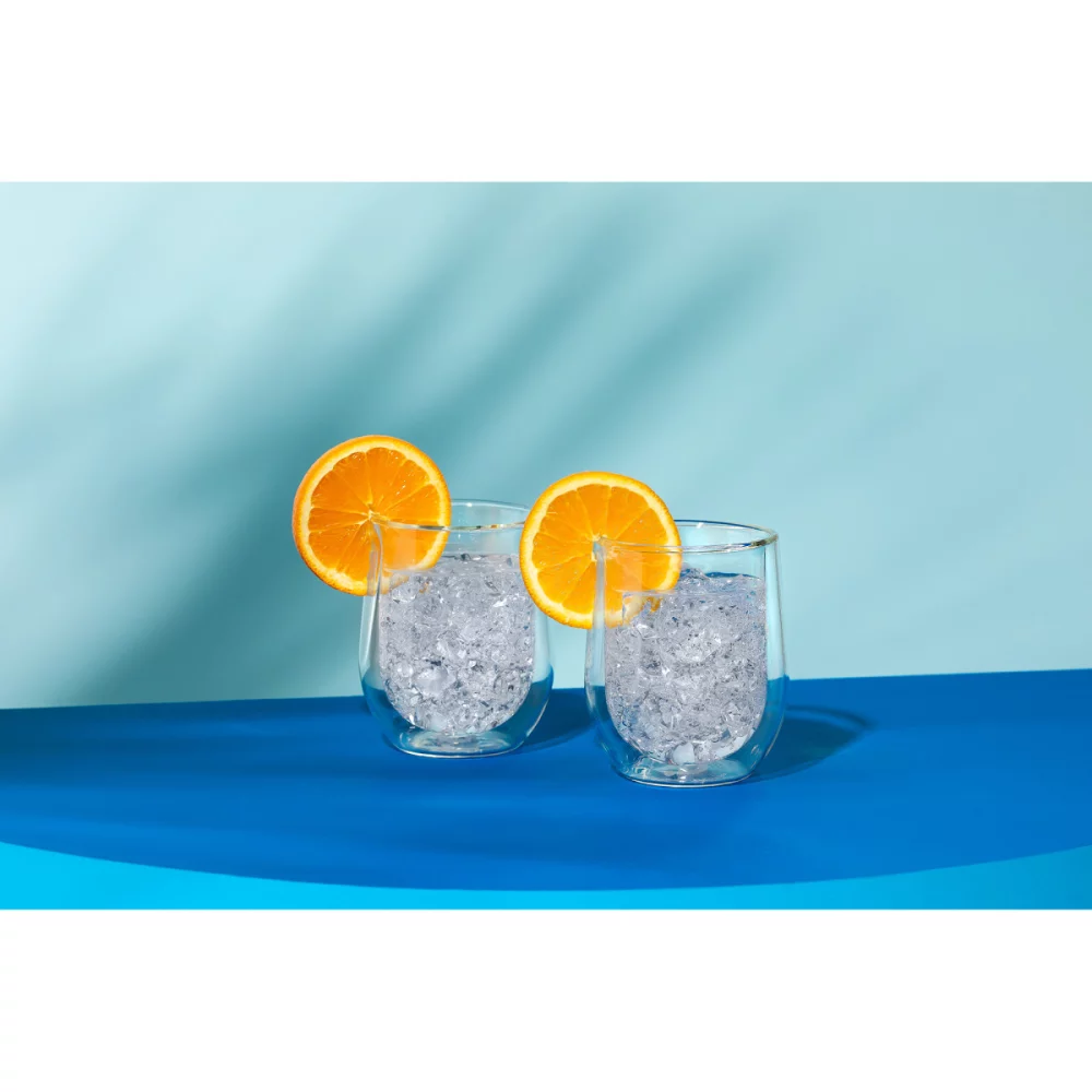 CORKCICLE® Stemless Glass Set (2) - Clear