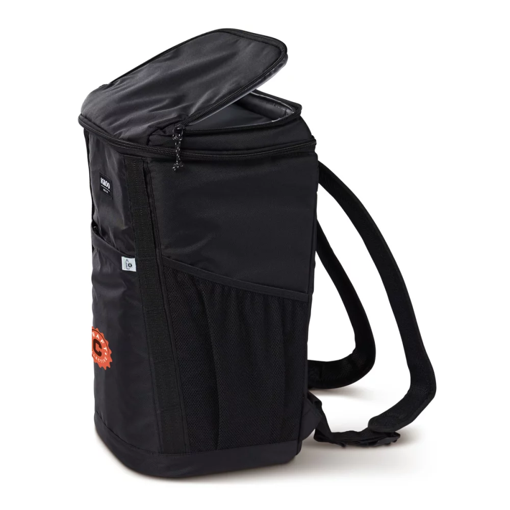 Igloo® REPREVE 36 Can Backpack Cooler - Black