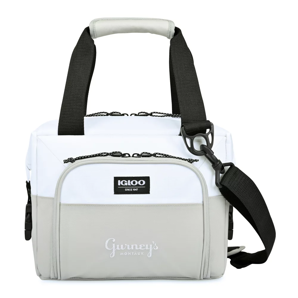 Igloo® Seadrift™ Snap Down 12 Can Cooler - White-Grey