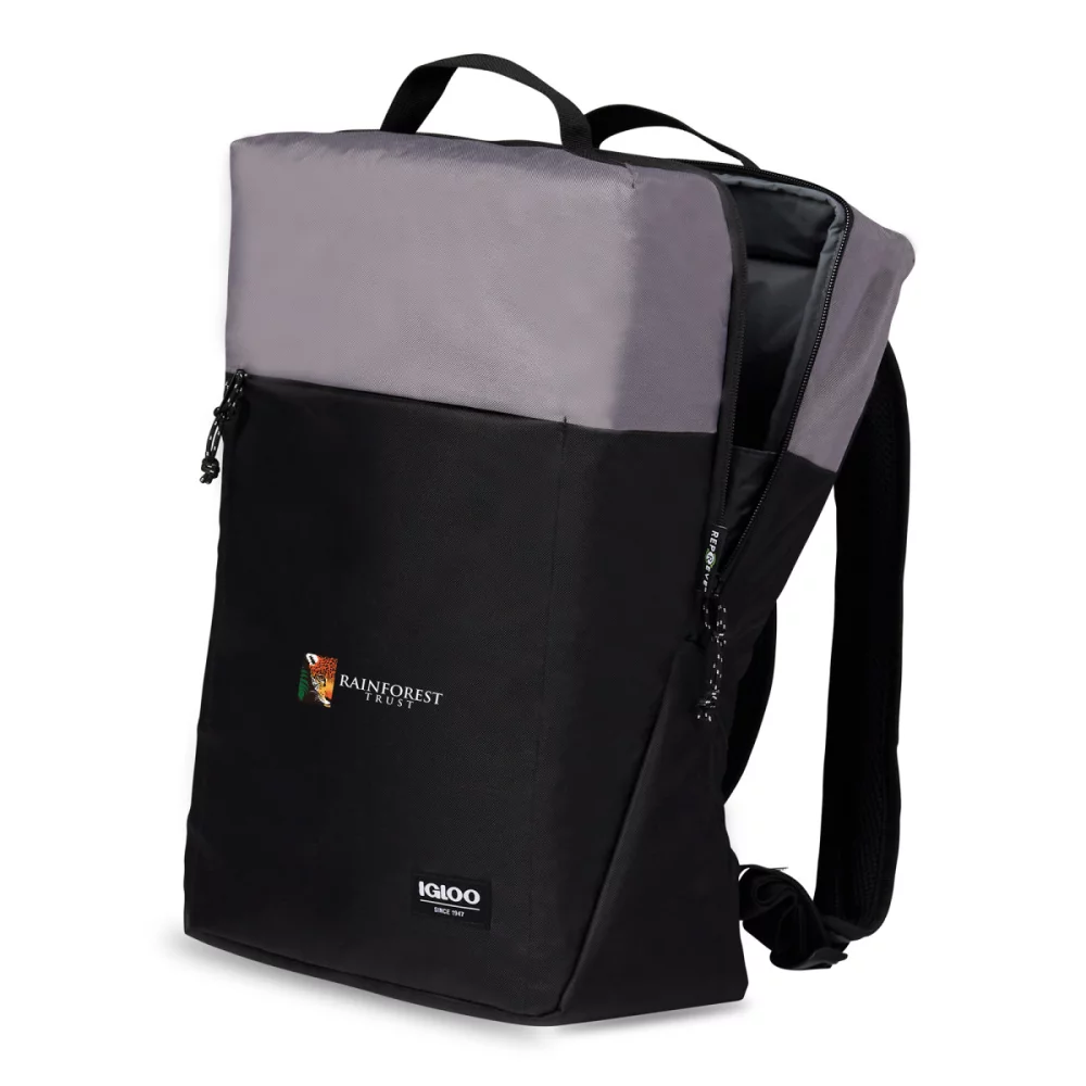 Sac à dos glacière Igloo® Fundamentals Lotus - Noir-Gris foncé