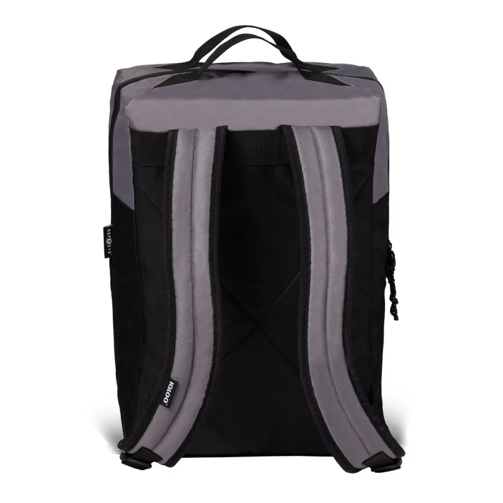 Igloo® Fundamentals Lotus Backpack Cooler - Black-Dark Grey