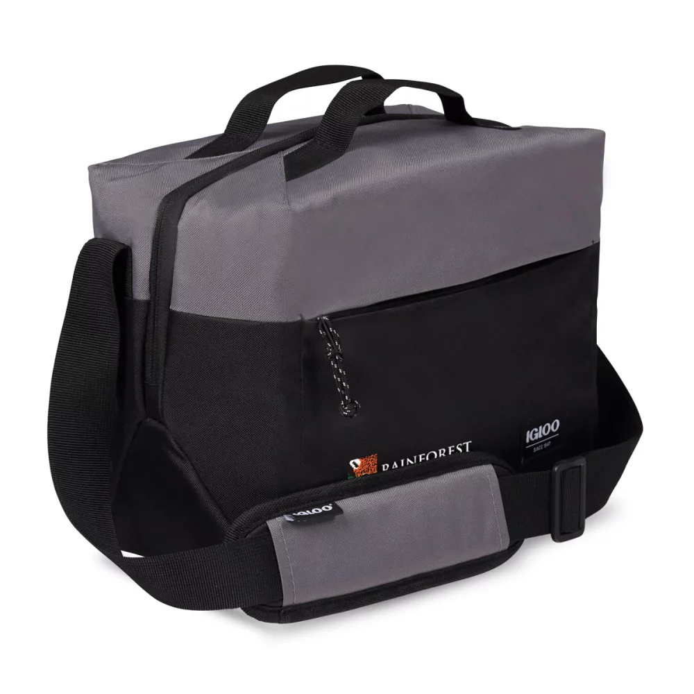 Igloo® Fundamentals Cube Cooler - Noir-Gris foncé