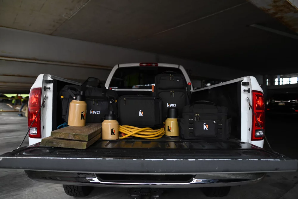 Sac de sport Heritage Supply Pro Gear - Noir