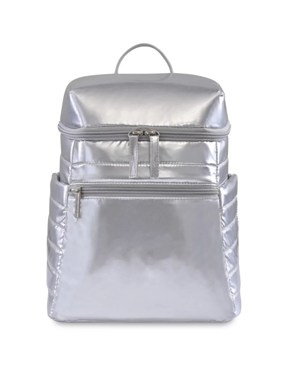 Aviana™ Metallics Mini Backpack Cooler - Metallic Silver