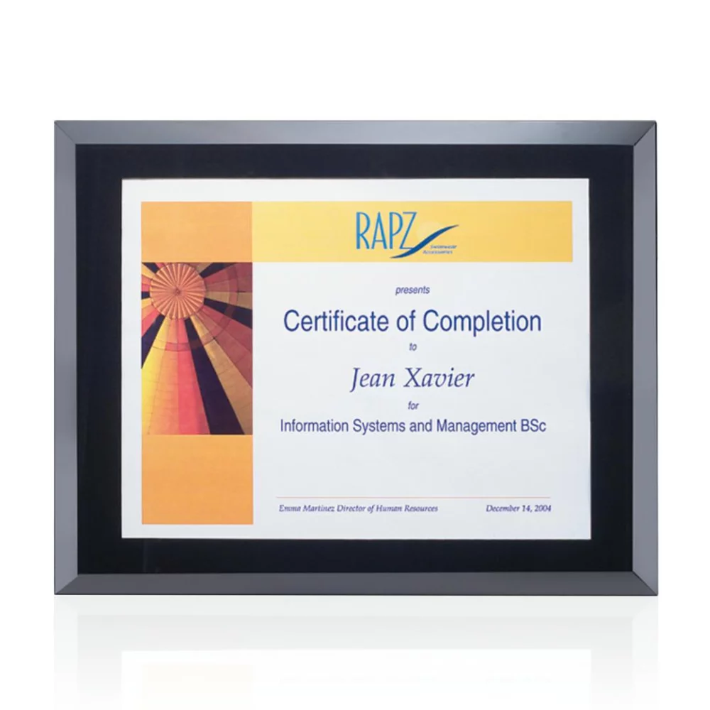 Porte-certificat Avonlea - 8½"x11"