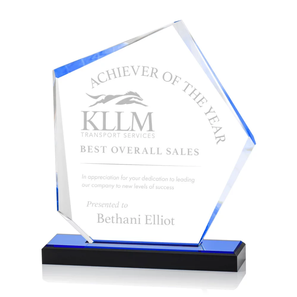 Prix Driffield - Acrylique/Bleu 9"