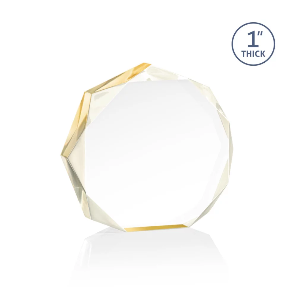 VividPrint™ Award - Piedmont/Gold 4"