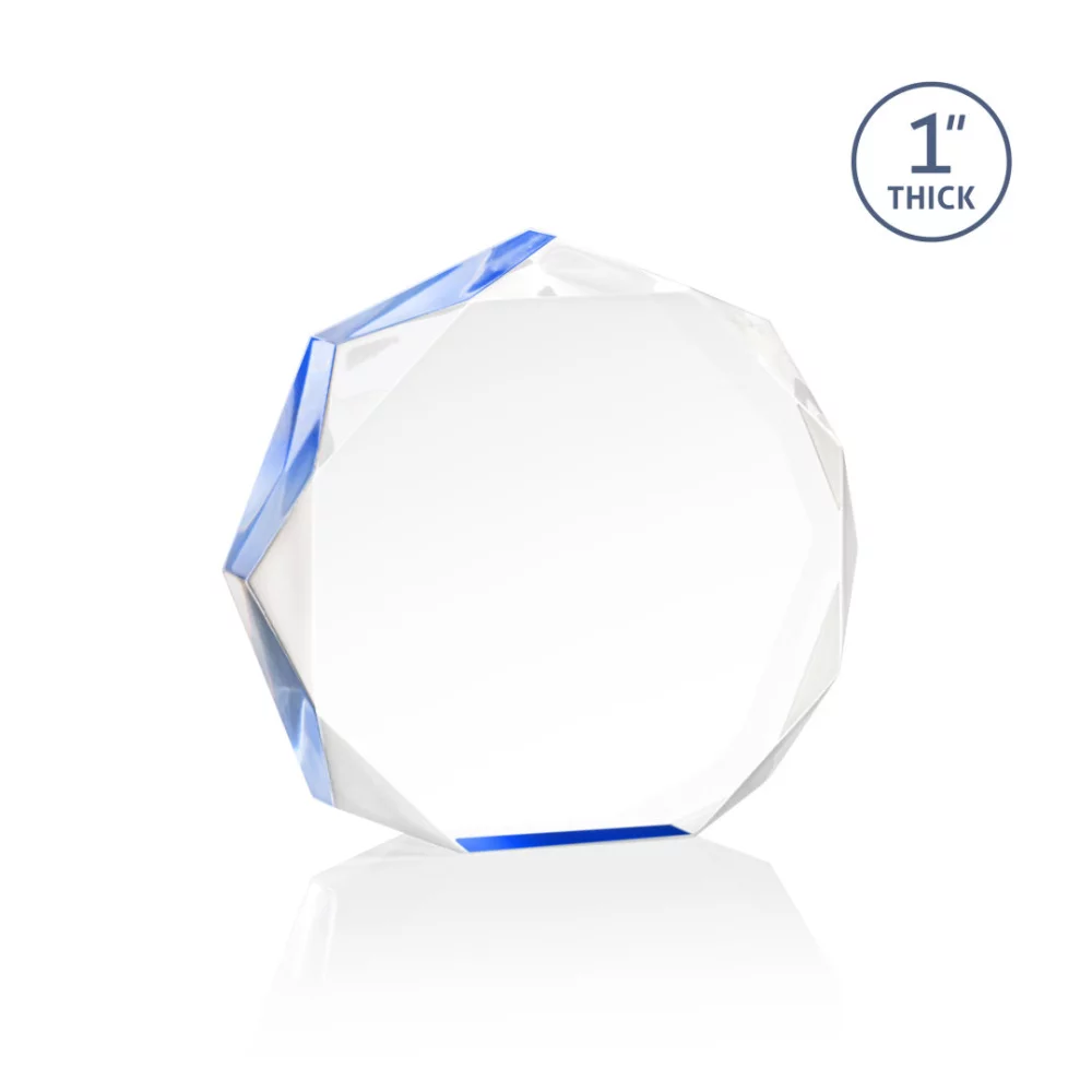 VividPrint™ Award - Piedmont/Blue 4"