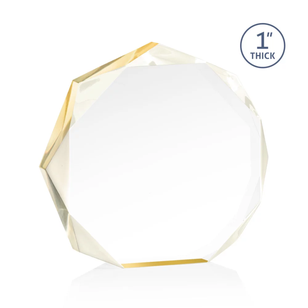 VividPrint™ Award - Piedmont/Gold 6"