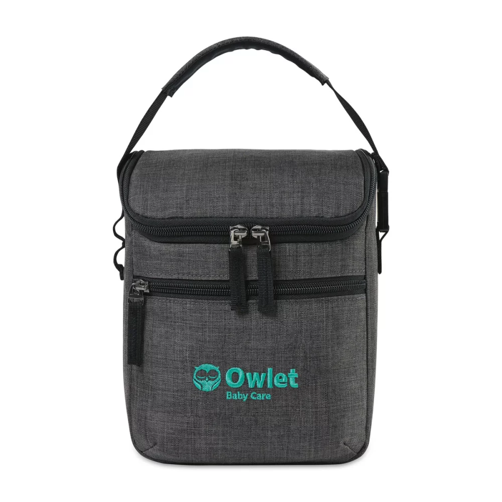 Reagan Baby Bottle Cooler - Charcoal Heather