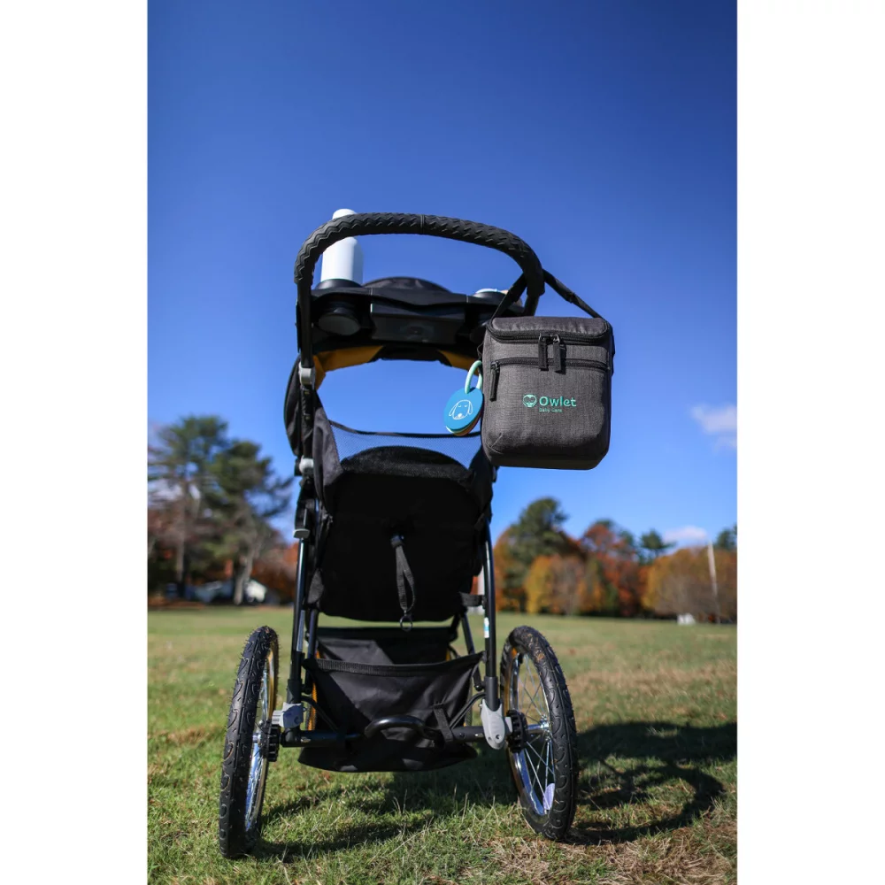 Reagan Baby Bottle Cooler - Charcoal Heather
