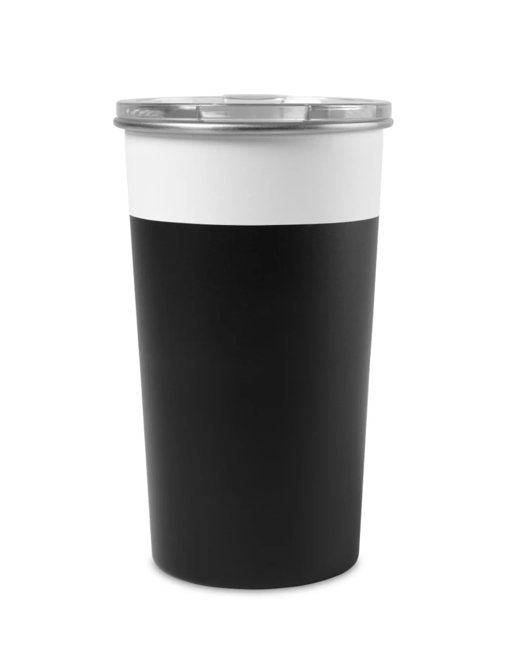 Arlo Colorblock Stainless Steel Tumbler - 20 Oz. - White-Black