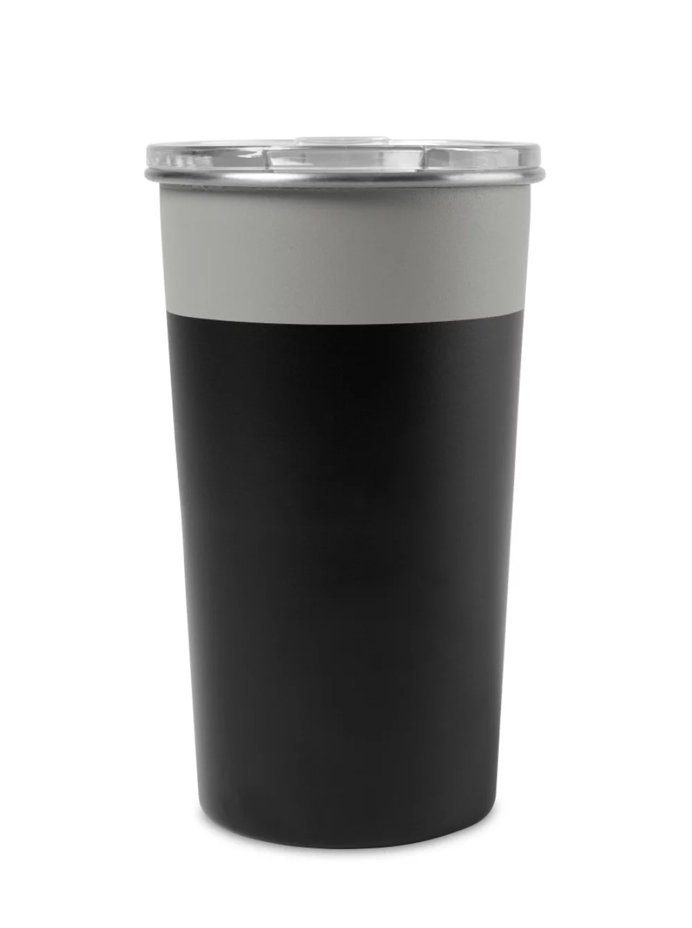 Arlo Colorblock Stainless Steel Tumbler - 20 Oz. - Warm Grey-Black