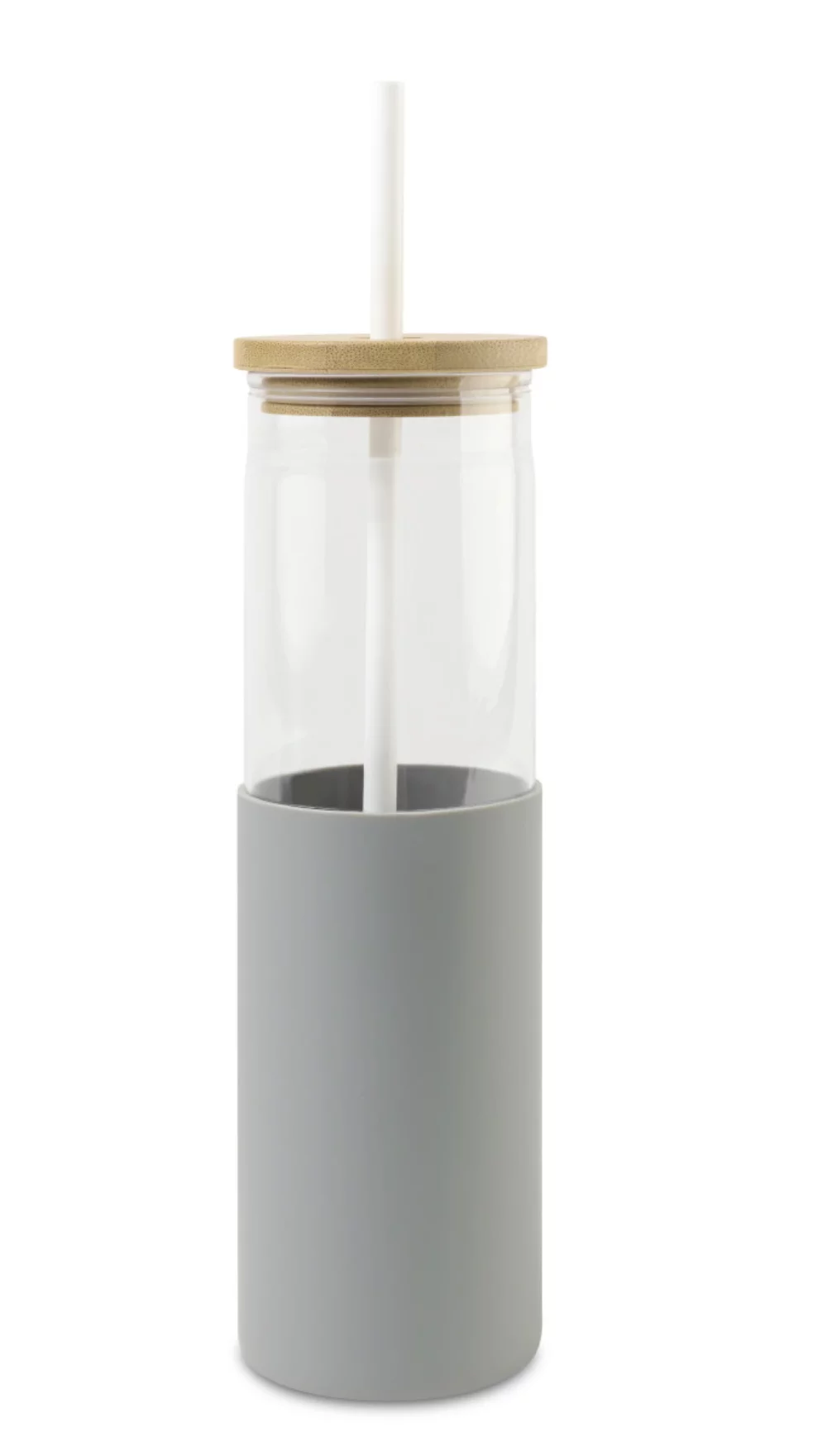 Gobelet Aviana™ Journey Tritan™ avec paille - 20 oz - Gris Tourterelle