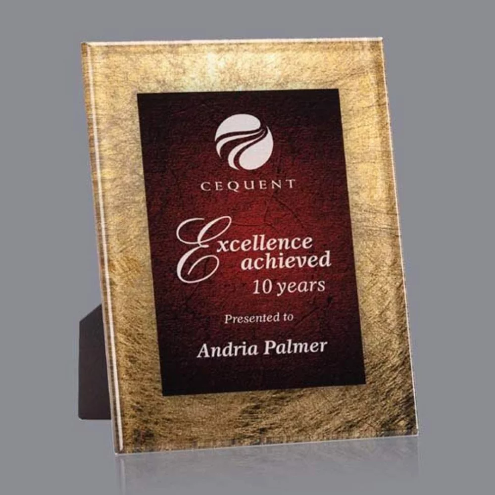 Hereford Award - Gold/Burgundy 6½"x8½"