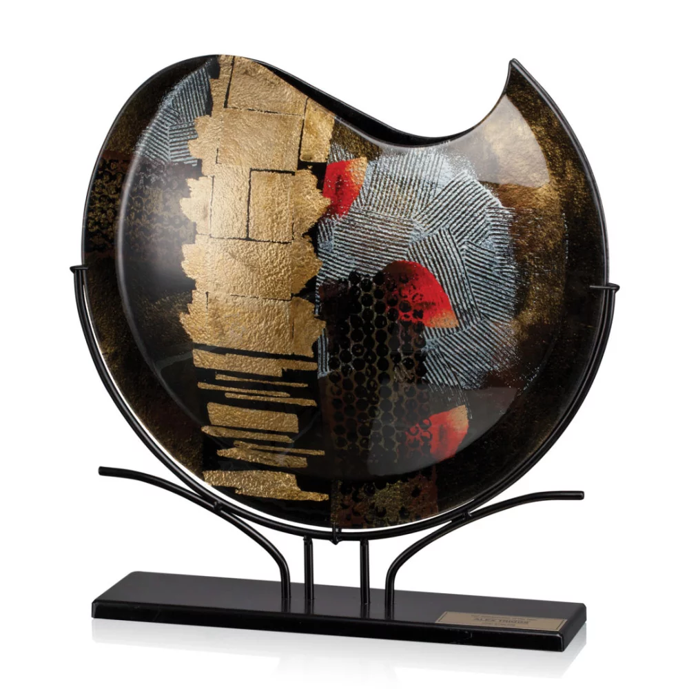 Oxford Artglass - Haut de la courbe 18" de large