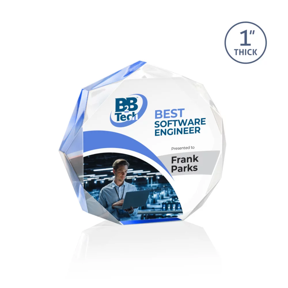 Prix VividPrint™ - Piedmont/Bleu 4"