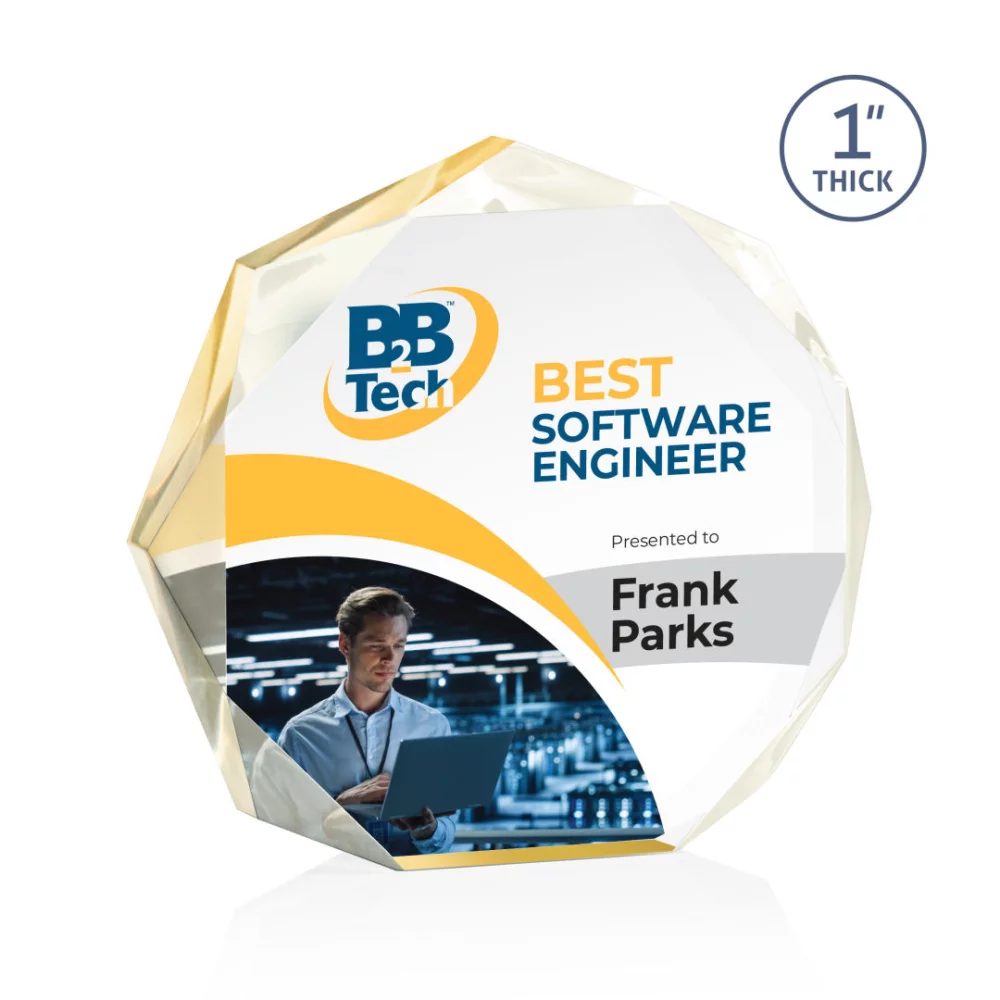 Prix VividPrint™ - Piémont/Or 6"