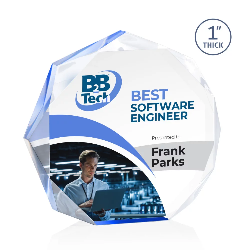 Prix VividPrint™ - Piedmont/Bleu 7"