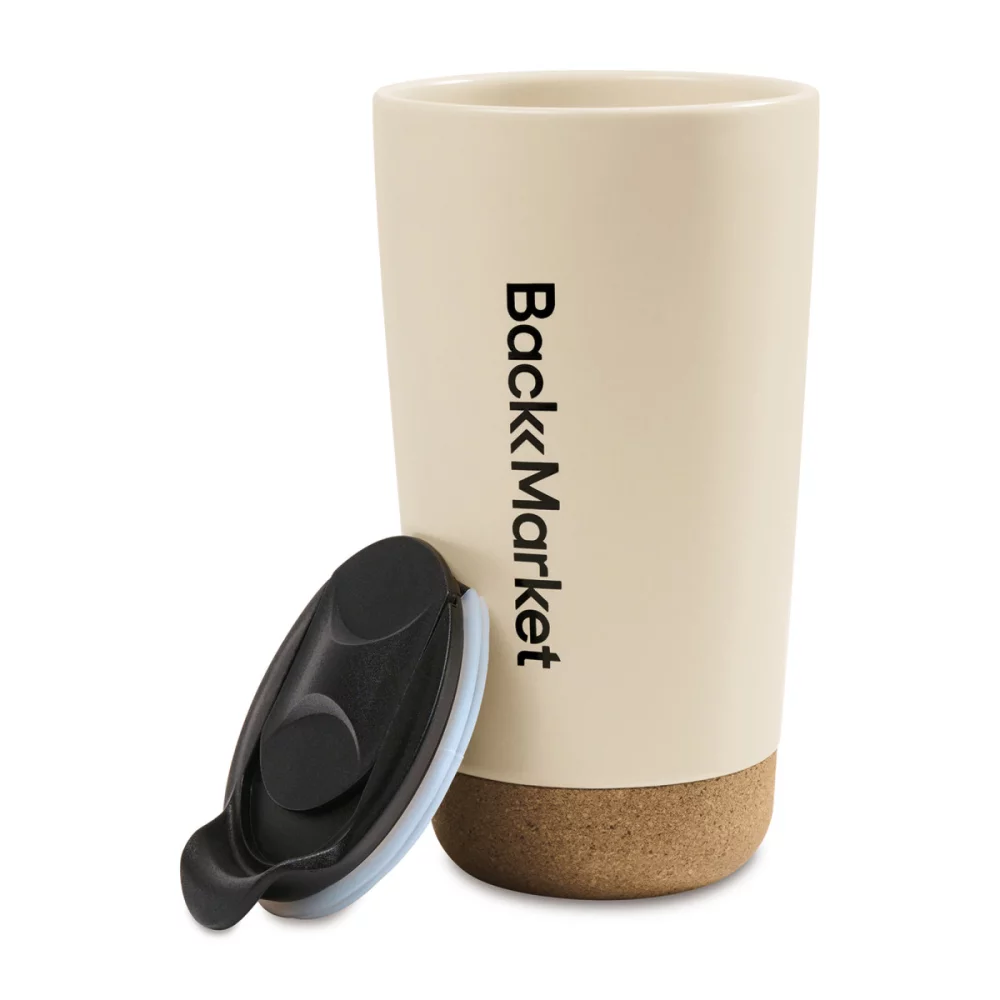 Gobelet en céramique Valo - 16 oz - Os