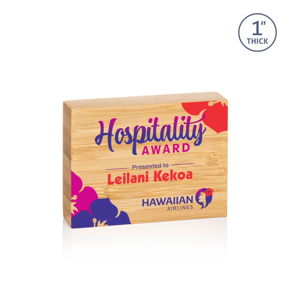 VividPrint™ Award - Auckland 3"x4"